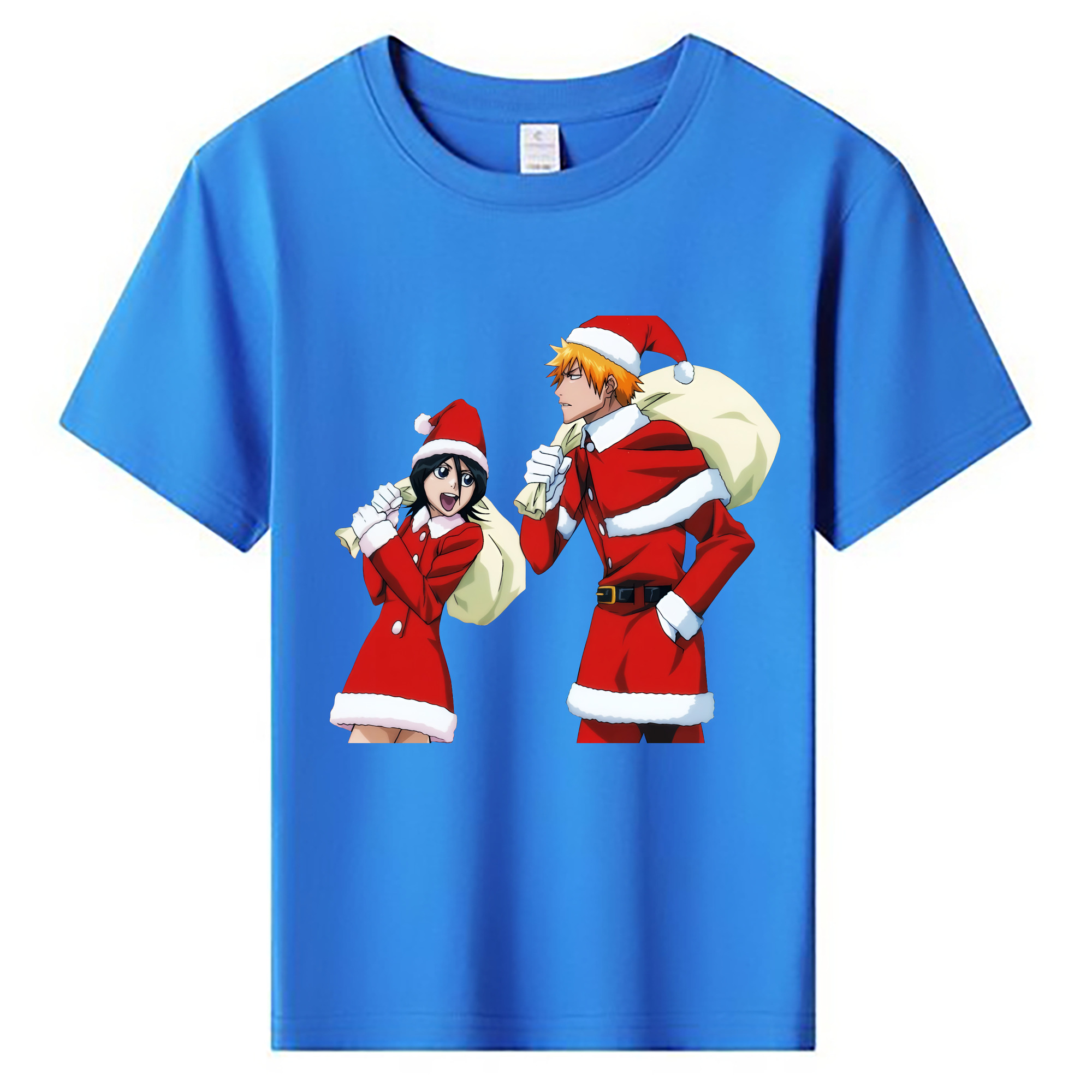 （画像用） ブリーチ 朽木ルキア BLEACH Kuchiki Rukia 綿100％キッズTシャツ（フロントプリント）